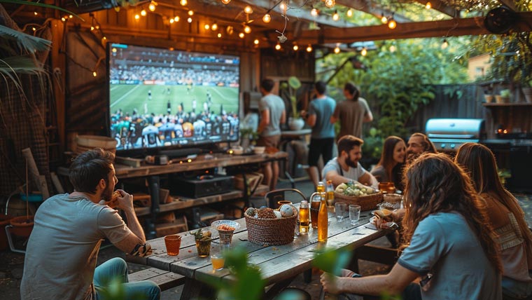 Bring your connected lifestyle outdoors with Outdoor Wi-Fi from ALLO Fiber